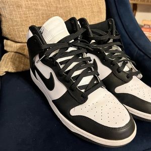 Nike Dunk High “Panda” No Box sz 14